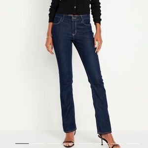 EUC ON MID-RISE WOW BOOTCUT JEANS